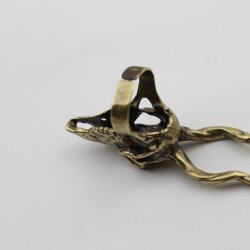 Gazelle Skull Ring, Antelope Skull, Impala Skull, Deer Skull