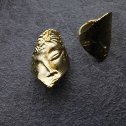 Gold Face Ring