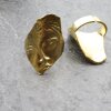 Gold Face Ring