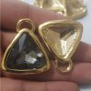 1 Pendants setting for Triangle Swarovski 4727 - 23 mm