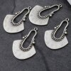 5 Antique Silver Tribal Charms Pendant, Ethnic Pendant