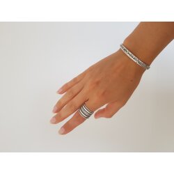 Boho Silver Ring,