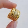 Boho Ring, 24k Gold Plated