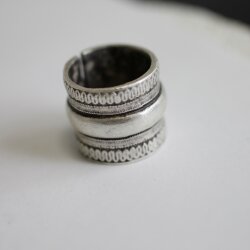 Boho Silver Ring