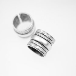 Boho Silver Ring