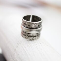 Boho Silver Ring