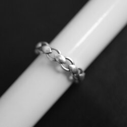 Link Chain Silver Ring