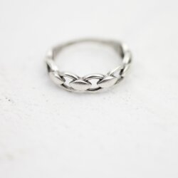 Link Chain Silver Ring