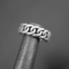 Link Chain Silver Ring