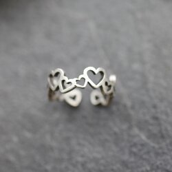 Heart ring "Infinity Heart"