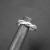 Silver Braided Ring