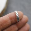 Silver Braided Ring