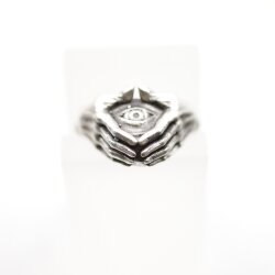 Illuminati Freemason Statement Ring