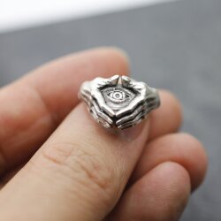 Illuminati Freemason Statement Ring