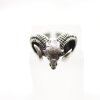 Ram horn ring, Ram head ring, Aries Ring