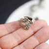 Spoon ring, Floral Spoon Ring