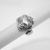 Spoon ring, Floral Spoon Ring