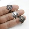 Spoon ring, Floral Spoon Ring