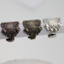 Spoon ring, Floral Spoon Ring