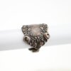 Spoon ring, Floral Spoon Ring