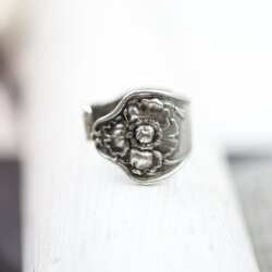 Besteckschmuck Ring, Löffel Ring