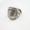 Spoon ring, Floral Spoon Ring