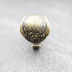 Spoon ring, Floral Spoon Ring