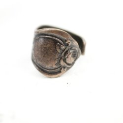 Spoon ring, Floral Spoon Ring