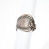 Spoon ring, Floral Spoon Ring