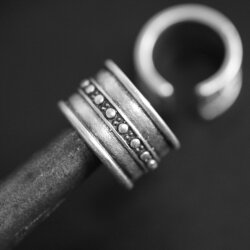 Mittelalter Statement Design Ring Antik Silber Ring