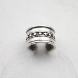 Mittelalter Statement Design Ring Antik Silber Ring