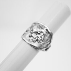 Spoon ring, Floral Spoon Ring