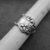 Spoon ring, Floral Spoon Ring