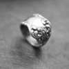 Spoon ring, Floral Spoon Ring