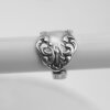 Spoon ring, Floral Spoon Ring