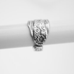 Spoon ring, Floral Spoon Ring