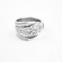 Spoon ring, Floral Spoon Ring