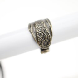 Spoon ring, Floral Spoon Ring