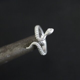 Silver Snake Ring