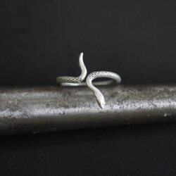 Silver Snake Ring