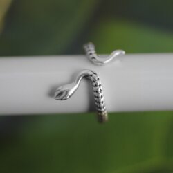 Silver Snake Ring