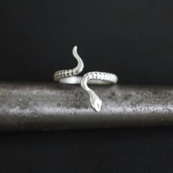 Silver Snake Ring