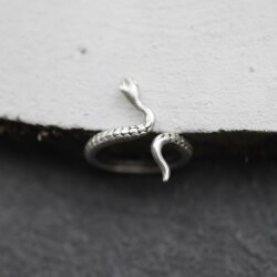 Silver Snake Ring