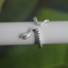 Silver Snake Ring