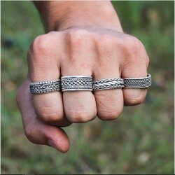 Celtic Ring, Statement Silber Ring