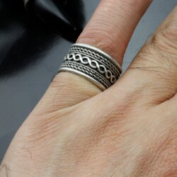 Keltischer Ring, Silber Ring