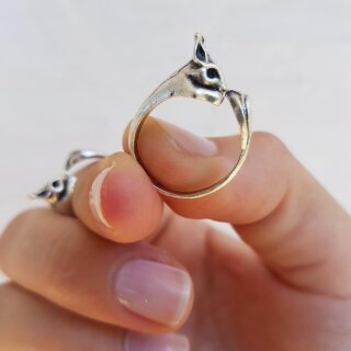 Eichhrnchen Ring,Tier Ring, Tier Wickelring