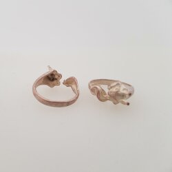 Animal Ring, Squirrel ring, Animal Wrap Ring