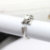 Bunny Ring, Adjustable Ring, Cute Ring, Animal Wrap Ring