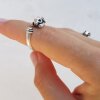 Bunny Ring, Adjustable Ring, Cute Ring, Animal Wrap Ring